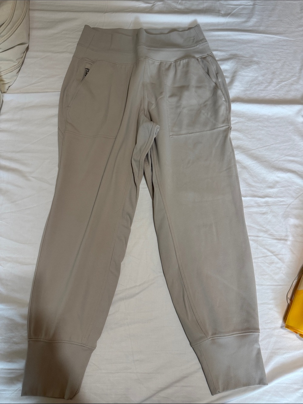 Athleta Women's Light Taupe Jogger Pants